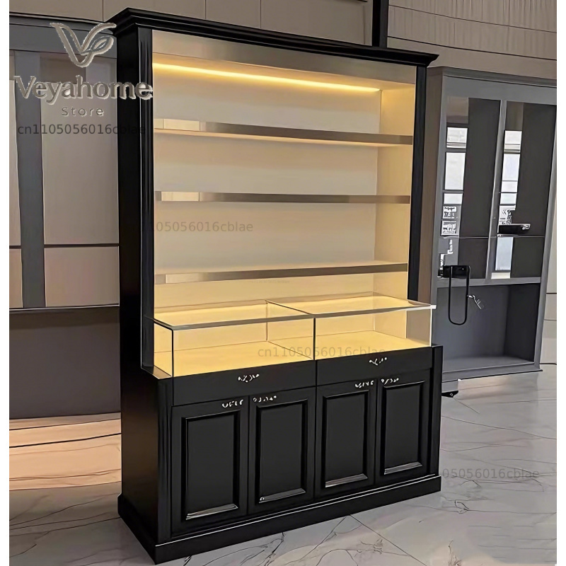 Luxury Skincare Store - custom.Luxurious Makeup and Skincare Product Display
