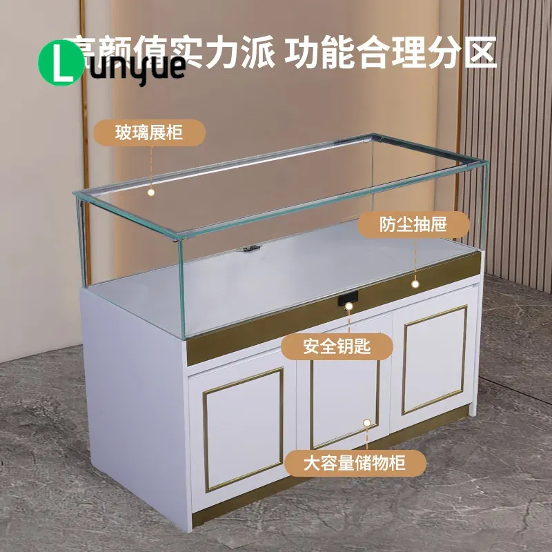Wooden Display Cabinet for Des - Luxury Skincare Samples recension och pris