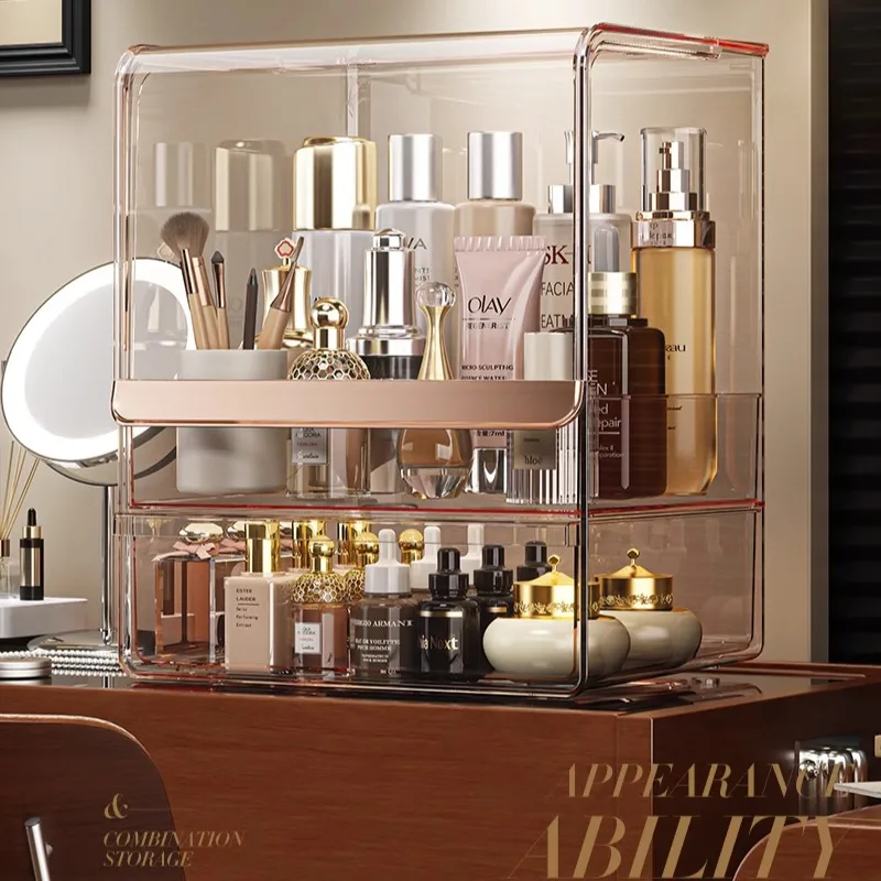 Luxury Cosmetic Organizer Acry - Luxury Skincare Collection recension och pris