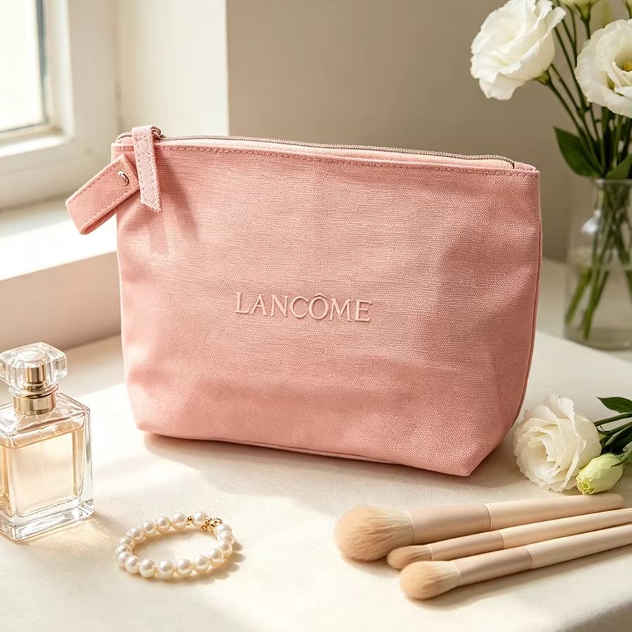 Lancome Grey Pink Canvas Embro - Luxury Skincare Samples recension och pris