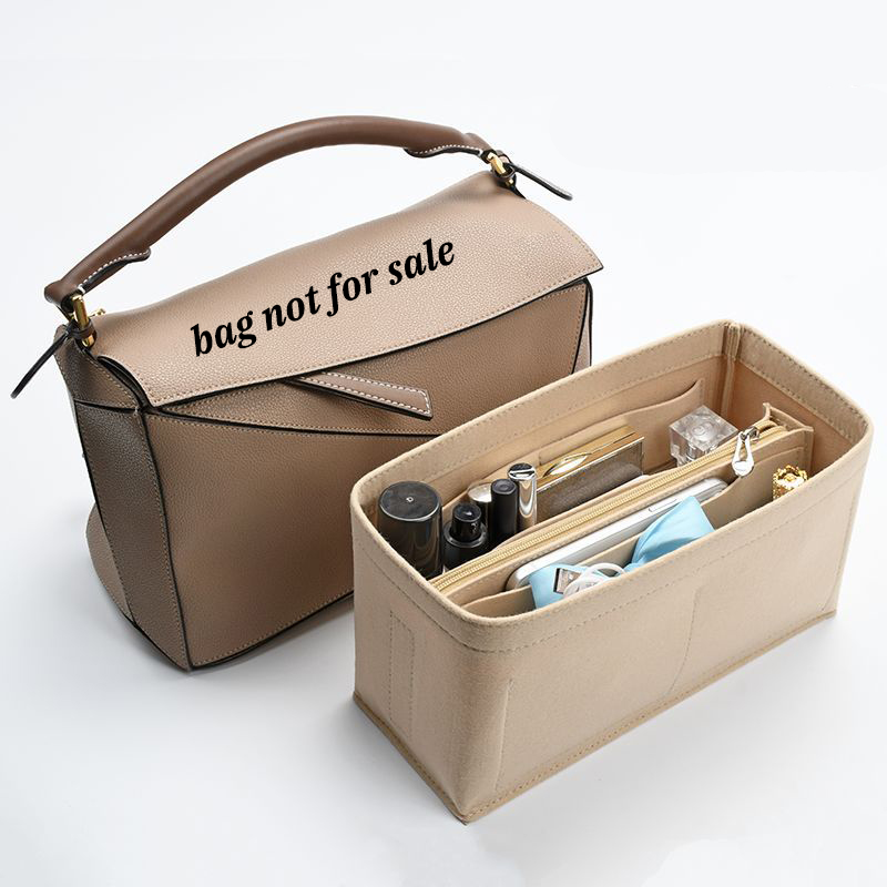 Women Felt Insert Bag Purse Or - Luxury Skincare Brand recension och pris