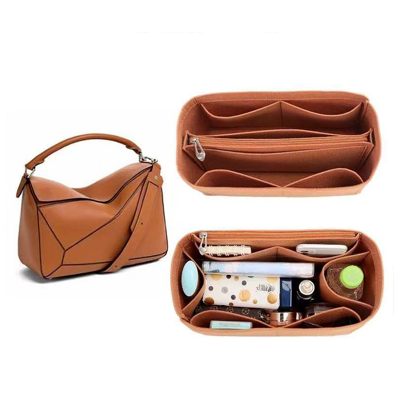 Women Felt Insert Bag Purse Or - Luxury Skincare Brand recension och pris