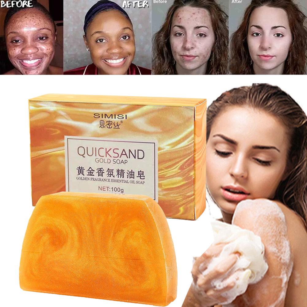 Handmade Gold Soap Trapezoidal - Luxury Skincare Essential recension och pris